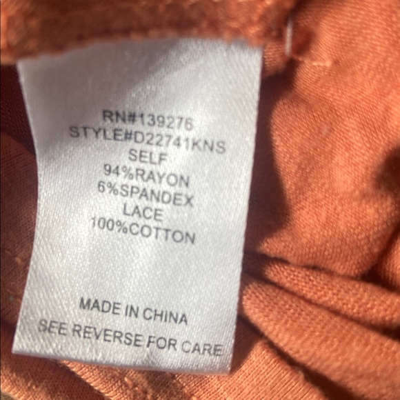 Daniel Rainn Crochet Accent Blouse - Picture 3 of 6